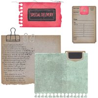 Sizzix Framelits Stanzschablone und Clear Stamps "Creative Combos by 49 & Market von Sizzix