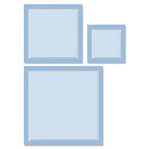 Sizzix Framelits Stanzschablonen-Set, 6 Stück, quadratische Rahmen, 665662, Multicolor Sizzix Framelits Stanzschablonen-Set, 6 Stück, quadratische Rahmen, 665662, Multicolor von Sizzix