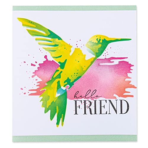 Sizzix Layered Stencils 4PK-Flower by Olivia Rose, 665263, mehrfarbig Sizzix Layered Stencils 4PK-Flower by Olivia Rose, 665263, mehrfarbig von Sizzix