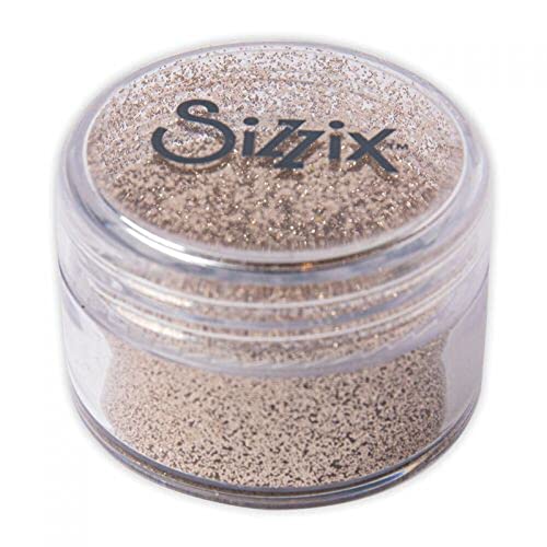 Sizzix Fine Biodegradable, Rose Gold, 12g, Making Essential-Feiner biologisch abbaubarer Glitter, Roségold, 12 g, 665458, Multicolor, Einheitsgröße Sizzix Fine Biodegradable, Rose Gold, 12g, Making Essential-Feiner biologisch abbaubarer Glitter, Roségold, 12 g, 665458, Multicolor, Einheitsgröße von Sizzix