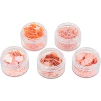 Sizzix Pailletten- und Perlenmix - Sorbet von Pink