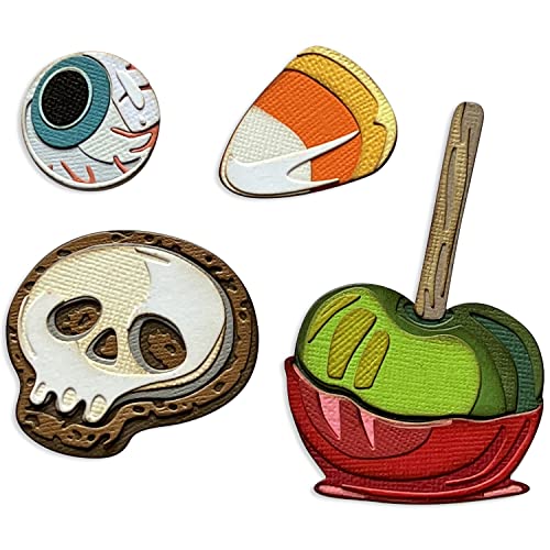 Sizzix Set Trick or Treat by Chapter Sizzx Thinlits Stanzschablonen 29PK Süßes oder Saures Colorize von Tim Holtz | 666002 | Kapitel 3 2022, Kunststoff, Multicolour, One Size Sizzix Set Trick or Treat by Chapter Sizzx Thinlits Stanzschablonen 29PK Süßes oder Saures Colorize von Tim Holtz | 666002 | Kapitel 3 2022, Kunststoff, Multicolour, One Size von Sizzix