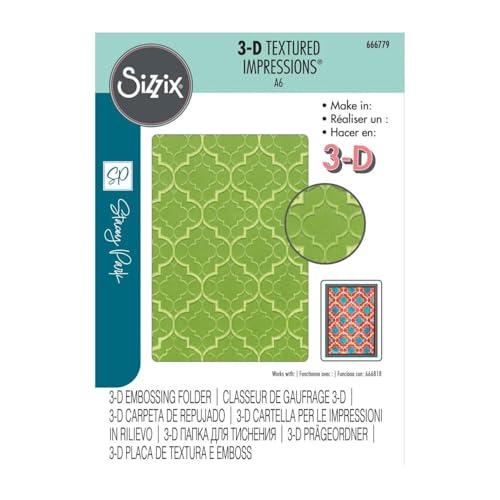 Sizzix Strukturierte 3D-Abdrücke – Texturen aus der Ferne von Stacey Park Sizzix Strukturierte 3D-Abdrücke – Texturen aus der Ferne von Stacey Park von Sizzix