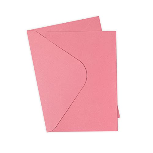Sizzix Surfacez Card & Envelope Pack A6 Rose 10PK | 665690 |Kapitel 2 2022, multicolor, One Size von Sizzix