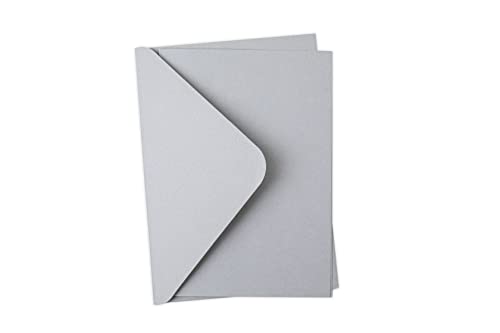 Sizzix Surfacez Karten-und Umschlagpackung, A6, Pebble Wash, 10PK, 665919, Papier, multicolor, One Size von Sizzix