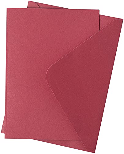 Sizzix Surfacez-Karten-und Umschlagpaket, A6, Holly Berry, 10PK, 665413, Papier, Multicolor, Einheitsgröße von Sizzix