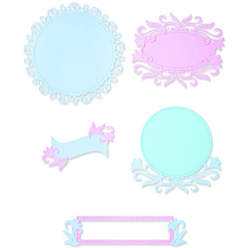 Sizzix Thinlits 665803 Stanzschablonen-Set, 8 Stück von Sizzix