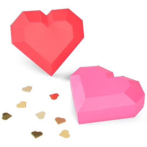 Thinlits Würfelset, Geo-Herz-Box, 6er-Pckg, von Kath Breen Thinlits Würfelset, Geo-Herz-Box, 6er-Pckg, von Kath Breen von Sizzix
