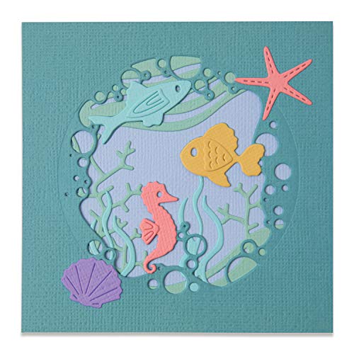 Sizzix Thinlits Stanzformen-Set, 9 Stück, Ozean-Szene von Olivia Rose, 665190 Sizzix Thinlits Stanzformen-Set, 9 Stück, Ozean-Szene von Olivia Rose, 665190 von Sizzix