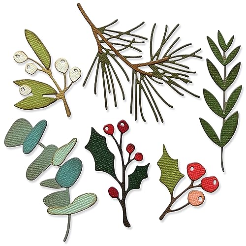 Sizzix Thinlits Stanzformenset Festive Gatherings, 6er-Pack von Tim Holtz | 666333 | Hauchdünne Stanzformen aus Metall für Scrapbooking, Prägen, Journaling, Kunststoffpapier, Versammlungen, One Size Sizzix Thinlits Stanzformenset Festive Gatherings, 6er-Pack von Tim Holtz | 666333 | Hauchdünne Stanzformen aus Metall für Scrapbooking, Prägen, Journaling, Kunststoffpapier, Versammlungen, One Size von Sizzix