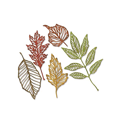 Sizzix Thinlits Stanzschablone Funky Foliage von Sizzix