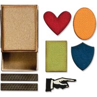Sizzix Thinlits Stanzschablone "Matchbox by Tim Holtz" von Sizzix