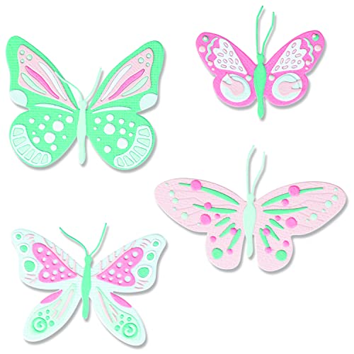 Sizzix Thinlits Stanzschablonen-Set, 29 Stück, gemusterte Schmetterlinge von Jenna Rushforth | 665896 |Kapitel 2 2022, multicolor, One Size Sizzix Thinlits Stanzschablonen-Set, 29 Stück, gemusterte Schmetterlinge von Jenna Rushforth | 665896 |Kapitel 2 2022, multicolor, One Size von Sizzix