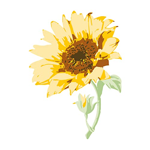 Sizzix mehrlagige klare Stempel, 6 Stück, Sonnenblumenstiel von Olivia Rose | 665975 | Kapitel 4 2022 Stamps, Sunflower Stem, One Size von Sizzix