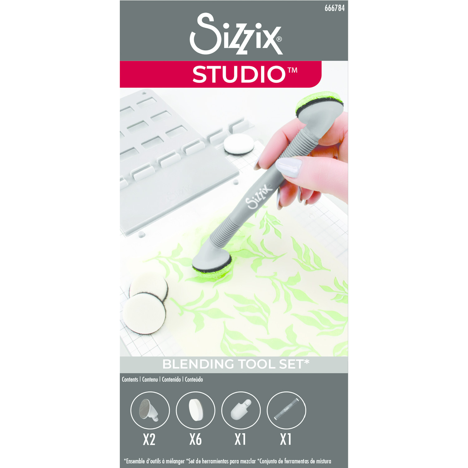 Studio Blending Tool Set Grey Studio Blending Tool Set Grey von Sizzix