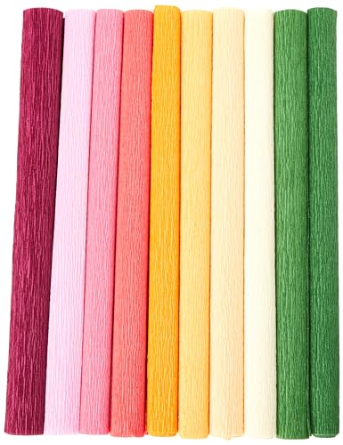 Surfacez Krepppapier, 12 „x 24", 10 Blatt Farbspritzer von Sizzix