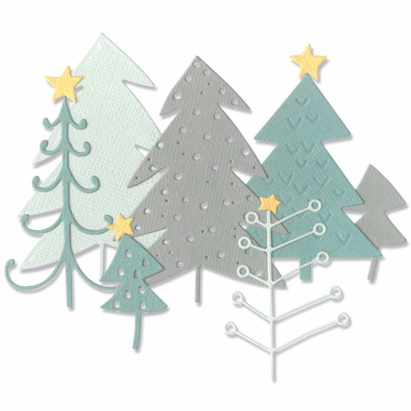 Thinlits Die Set Pine Forest Thinlits Die Set Pine Forest von Sizzix