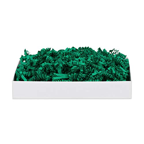 SizzlePak 063, Grün, Füllmaterial und Polsterpapier, Geschenk-Verpackungen, Deko, Geburtstag, Weihnachten - 1 kg von Sizzle-Pak