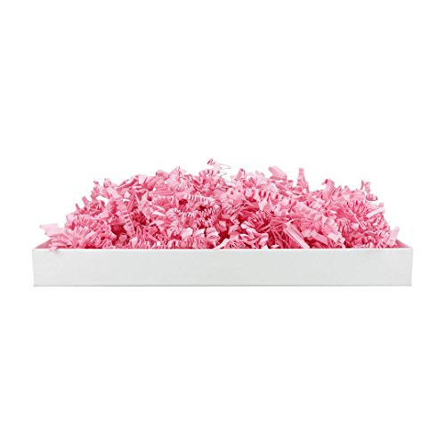 SizzlePak 123, Pink, rosa Füllmaterial und Polsterpapier zum Füllen, Polstern, Ausstopfen, Dekorieren von Geschenk-Verpackungen, Deko - 1 kg von Sizzle-Pak