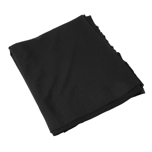 Skdvy Lautsprecher-Grill-Tuch,Tuch für Lautsprechergrill Lautsprecher-Grill-Stoff, Stereo-Stoff, Lautsprecher-Radio-Netzstoff, 1,7 m x 0,5 m, Schwarz von Skdvy