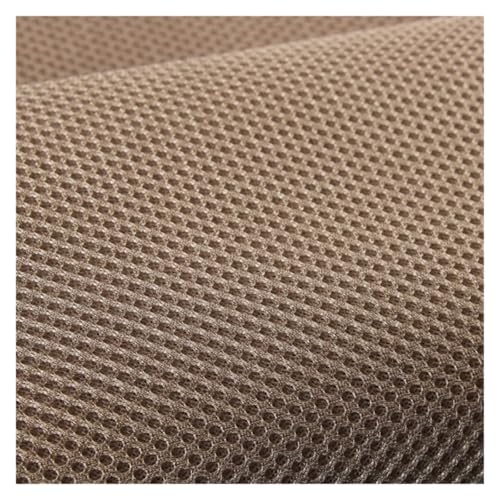 Skdvy Lautsprecher-Grill-Tuch,Tuch für Lautsprechergrill Netzstoff Meterware for Lautsprecherboxen, Hörner, Kinotechnik, staubdicht, atmungsaktiv, einfarbig, Schwarz, Braun, Grau(Deep Khaki) von Skdvy