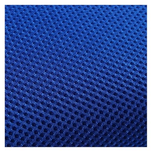 Skdvy Lautsprecher-Grill-Tuch,Tuch für Lautsprechergrill Netzstoff Meterware for Lautsprecherboxen, Hörner, Kinotechnik, staubdicht, atmungsaktiv, einfarbig, Schwarz, Braun, Grau(Royal Blue) von Skdvy