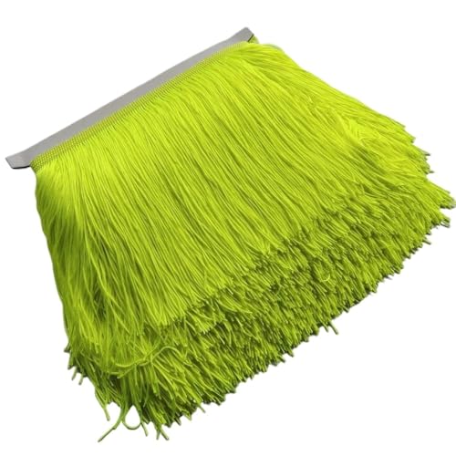 Tanzfransen Nähzubehör für DIY Basteln, 5/10 Meter Wunderschöne 15 cm lange Spitzenfransenbesatz Polyester Quaste Fransenbesatz Diy Latein Kleid Bühnenkleidung Zubehör(Fluorescent Yellow,5Meters) Tanzfransen Nähzubehör für DIY Basteln, 5/10 Meter Wunderschöne 15 cm lange Spitzenfransenbesatz Polyester Quaste Fransenbesatz Diy Latein Kleid Bühnenkleidung Zubehör(Fluorescent Yellow,5Meters) von Skdvy
