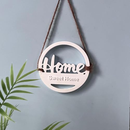 Silikonformen Gießformen Anhänger, Runde Silikonform Anhänger mit Buchstaben ‘Home’ Gießform Plug-in Gießformen Silikon Anhänger Gips zum Gießen Silikonform Buchstaben ‘Home’ für DIY von Skeadex