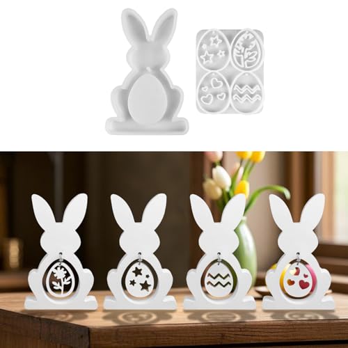 Silikonformen Gießformen Ostern Anhänger, Silikonform Ostern Silikonform Hase Anhänger Ostereier Gips Zum Gießen Ostern Silikonformen Ostern Gipsform Hase Silikon Gießform Ostern für Handwerk (D) Silikonformen Gießformen Ostern Anhänger, Silikonform Ostern Silikonform Hase Anhänger Ostereier Gips Zum Gießen Ostern Silikonformen Ostern Gipsform Hase Silikon Gießform Ostern für Handwerk (D) von Skeadex