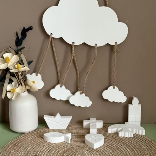 Skeadex Silikonformen Gießformen Anhänger,10er Silikonform Wolken mit Boot Fisch Herz Gießform Wolken Gießformen Silikon Sommer Gips zum Gießen Silikonformen Anhänger Silikonform Weihnachten Skeadex Silikonformen Gießformen Anhänger,10er Silikonform Wolken mit Boot Fisch Herz Gießform Wolken Gießformen Silikon Sommer Gips zum Gießen Silikonformen Anhänger Silikonform Weihnachten von Skeadex