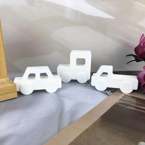 Skeadex Silikonformen Gießformen Auto, 3er Silikonform Auto Gießform Auto Gießformen Silikon Sommer Gips Zum Gießen Silikon Gießformen Mini Auto Silikonformen Sommer Weihnachten für DIY (A) von Skeadex