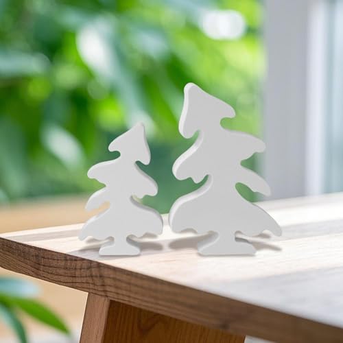 Skeadex Silikonformen Gießformen Baum, 3er Silikonform Baum Gießform Sommer Gießformen Silikon Frühling Gips zum gießen Baum Silikonform Weihnachten Silikonformen Baum für DIY Gips Kerzen (C) von Skeadex