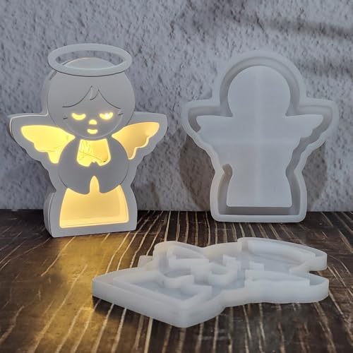 Skeadex Silikonformen Gießformen Engel, 2er Silikonform Engel Gießformen Silikon Engel Gießform Kerzenhalter Gips zum Gießen Silikonform Weihnachten Silikonformen Engel für DIY Gips Kerzen Skeadex Silikonformen Gießformen Engel, 2er Silikonform Engel Gießformen Silikon Engel Gießform Kerzenhalter Gips zum Gießen Silikonform Weihnachten Silikonformen Engel für DIY Gips Kerzen von Skeadex