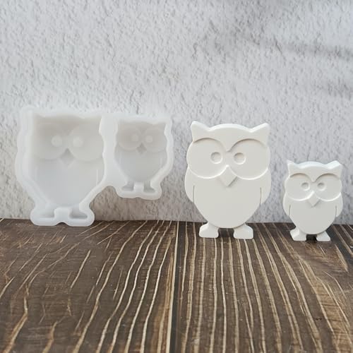 Skeadex Silikonformen Gießformen Eule, 2er Silikonform Eule Gießform Tiere Gips Zum Gießen Eule Gießformen Silikon Weihnachten Sommer Silikonformen Tiere Giessform Eule für DIY Gips Kerze Basteln (C) Skeadex Silikonformen Gießformen Eule, 2er Silikonform Eule Gießform Tiere Gips Zum Gießen Eule Gießformen Silikon Weihnachten Sommer Silikonformen Tiere Giessform Eule für DIY Gips Kerze Basteln (C) von Skeadex