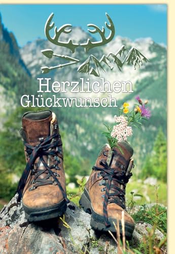 Skorpion Geburtstagskarten Glückwunschkarten Geburtstag Doppelkarte mit Berglandschaft und Wanderschuhen Herzlichen Glückwunsch Hirschgeweih und Blumenmotiv Naturdesign mit Umschlag Skorpion Geburtstagskarten Glückwunschkarten Geburtstag Doppelkarte mit Berglandschaft und Wanderschuhen Herzlichen Glückwunsch Hirschgeweih und Blumenmotiv Naturdesign mit Umschlag von Skorpion