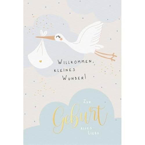 Skorpion Glückwunschkarte - Zur Geburt Alles Liebe - blau Skorpion Glückwunschkarte - Zur Geburt Alles Liebe - blau von Skorpion