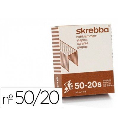 Skrebba NO. 475 Heftklammern, 1000 Stück Skrebba NO. 475 Heftklammern, 1000 Stück von Skrebba