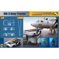 MD-3 NAVY TRACTOR SHORT TYPE with 3 figures von Skunk Models Workshop