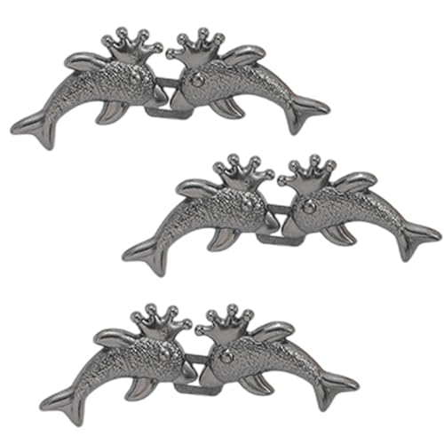 Delfin-Form-Verschluss-Schnalle, Metallknöpfe, Jeans, strafft die Taille, Schnalle, Demontage, nicht nähen, Knöpfe für Kleidung Delfin-Form-Verschluss-Schnalle, Metallknöpfe, Jeans, strafft die Taille, Schnalle, Demontage, nicht nähen, Knöpfe für Kleidung von SkyPOOU