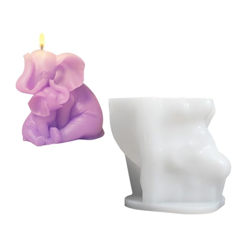 Silikonformen mit Elefanten-Mutter und Baby-Figur, Epoxidharz, Silikonformen für Seife, Heimdekoration von SkyPOOU