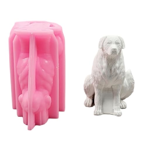 SkyPOOU 3D-Hundeformen, Gießformen, schöne Tiere, Silikon, Ornamentformen, Epoxidharz-Formen von SkyPOOU