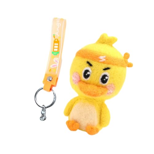 SkyPOOU Nadelfilz-Kits, schöne Enten-Schlüsselanhänger, Nadelfilz-Starterwerkzeug, Filznadel-Kits, Wollfilz-Kits SkyPOOU Nadelfilz-Kits, schöne Enten-Schlüsselanhänger, Nadelfilz-Starterwerkzeug, Filznadel-Kits, Wollfilz-Kits von SkyPOOU
