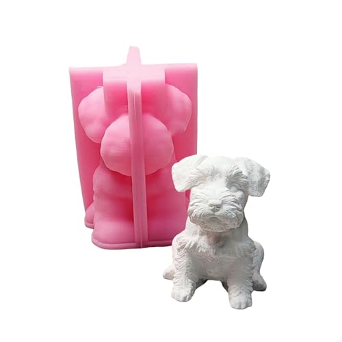 SkyPOOU Niedliche Tierformen, 3D-Hunde-Silikonformen, Gipsformen, Ornament-Formen, Epoxidharz-Formen SkyPOOU Niedliche Tierformen, 3D-Hunde-Silikonformen, Gipsformen, Ornament-Formen, Epoxidharz-Formen von SkyPOOU