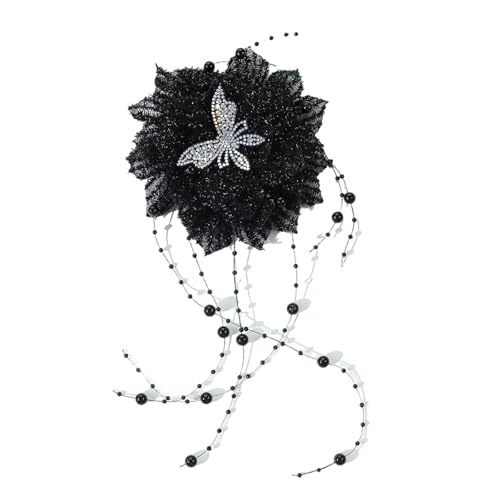 Strasssteine, Schmetterling, Spitze, Blume, für handgefertigte Projekte, Bastelarbeiten, formelle Kleider, Stirnband, Nähen auf Applikationen von SkyPOOU