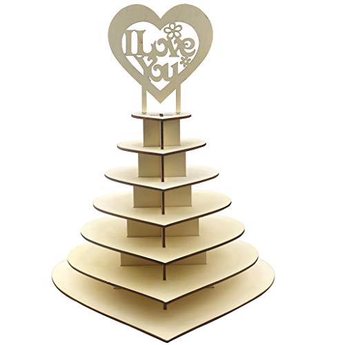 Skybook Rocher Ferrero Herz Display Ständer Mittelstück Perfekt für Parties, Hochzeiten & Candy Bar (#8) von Skybook