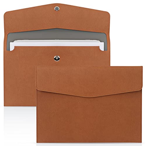 Skycase Dokumententasche A4 aus PU-Leder – Elegante Aktentasche für Büro, Schule & Reise – Dokumentenmappe mit Organizer-Funktion für A4-Unterlagen, Braun Skycase Dokumententasche A4 aus PU-Leder – Elegante Aktentasche für Büro, Schule & Reise – Dokumentenmappe mit Organizer-Funktion für A4-Unterlagen, Braun von Skycase