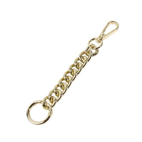 Taschenkette Taschengurt-Verlängerung, DIY-Handtaschen-Geldbörsenkette mit Metallschnallen for Geldbörsen, Handtaschen, Geldbörsen, Clutch, Schulter- und Umhängetaschen Kette FüR Tasche(Light Gold) Taschenkette Taschengurt-Verlängerung, DIY-Handtaschen-Geldbörsenkette mit Metallschnallen for Geldbörsen, Handtaschen, Geldbörsen, Clutch, Schulter- und Umhängetaschen Kette FüR Tasche(Light Gold) von SkyjOy