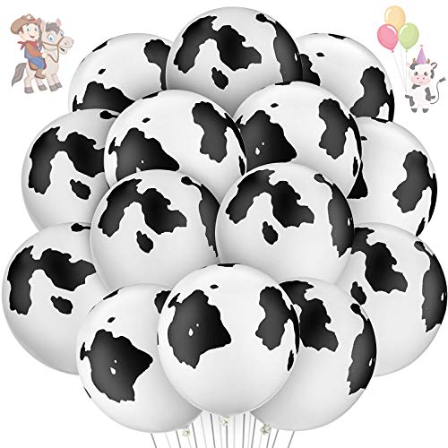 Skylety 20 Stück Luftballons mit Kuh Druck 12 Zoll Latex Ballons Lustige Bauernhof Ballons mit Kuhmuster für Hof Western Cowboy Bauernhof Tier Mottoparty Geburtstagsfeier Deko Skylety 20 Stück Luftballons mit Kuh Druck 12 Zoll Latex Ballons Lustige Bauernhof Ballons mit Kuhmuster für Hof Western Cowboy Bauernhof Tier Mottoparty Geburtstagsfeier Deko von Skylety