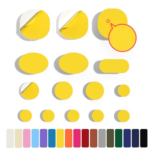 Skystuff 45 Stück Daunenjacke Flicken Nylon Reparaturband Selbstklebende Reparatur Flicken für Jacke Zelt Oberbekleidung Reparatur, Runde und ovale Form, Gelb Skystuff 45 Stück Daunenjacke Flicken Nylon Reparaturband Selbstklebende Reparatur Flicken für Jacke Zelt Oberbekleidung Reparatur, Runde und ovale Form, Gelb von Skystuff