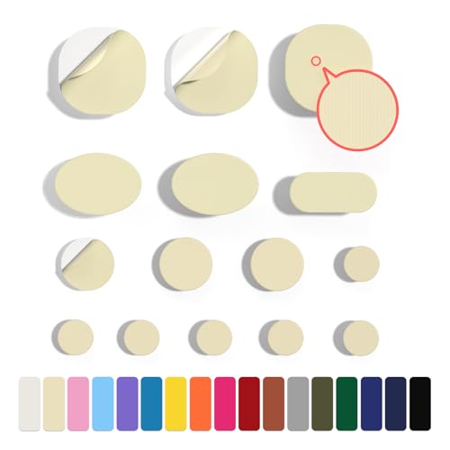 Skystuff 45 Stück Daunenjacke Flicken Nylon Reparaturband selbstklebende Reparatur Patch für Jacke Zelt Oberbekleidung Reparatur, Runde und ovale Form, Off White Skystuff 45 Stück Daunenjacke Flicken Nylon Reparaturband selbstklebende Reparatur Patch für Jacke Zelt Oberbekleidung Reparatur, Runde und ovale Form, Off White von Skystuff